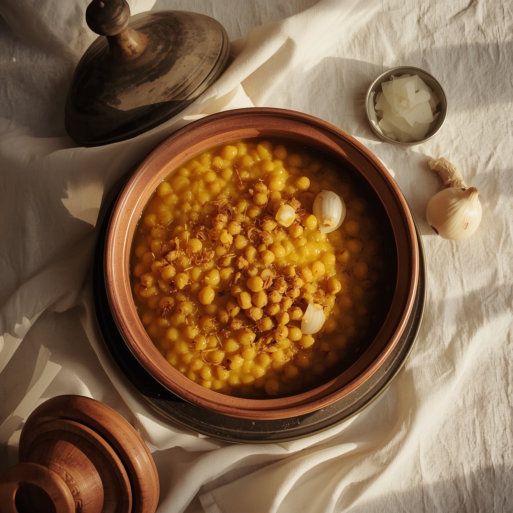 Yekik Alicha, a golden Ethiopian split-pea stew